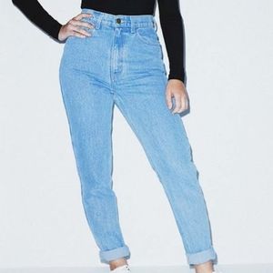 American Apparel mom jeans